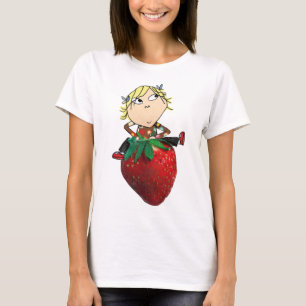 Camiseta Charlie and lola - Lola on a Strawberry