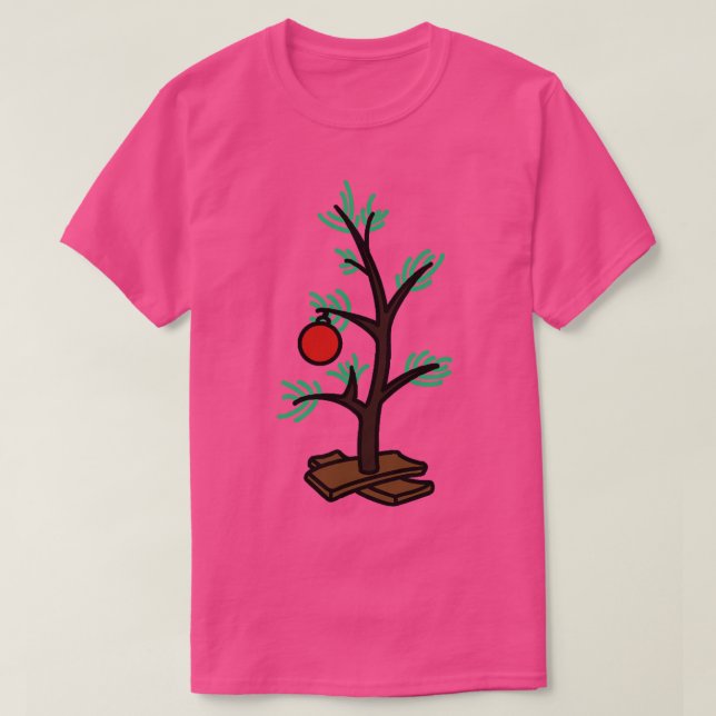 Camiseta Charlie Brown Christmas Tree (Diseño del anverso)