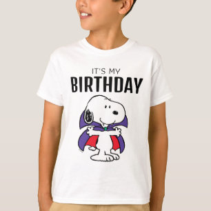 Camiseta Charlie Brown y la fiesta de cumpleaños de Hallowe