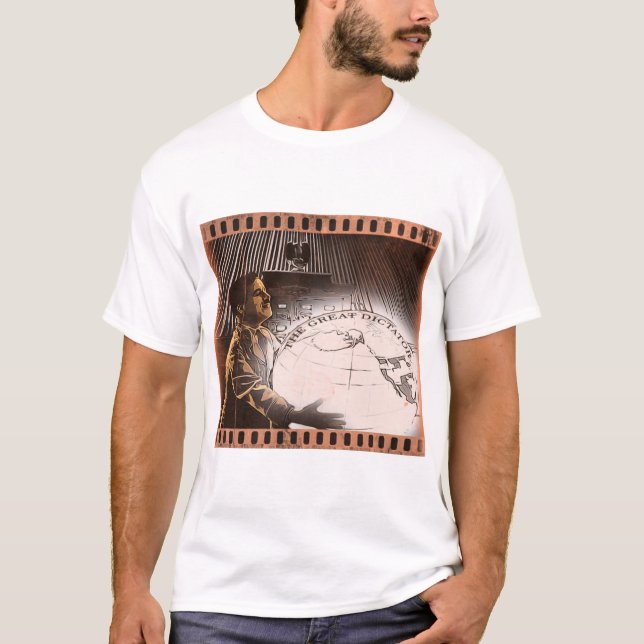 Camiseta Charlie Chaplin T-Shirt El gran dictador, Charlie (Anverso)