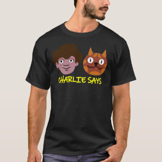 Camiseta Charlie dice Indie, Retro, La clase retro prodigio