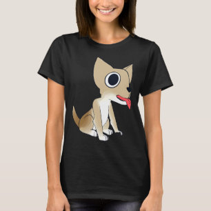Camiseta Charlie El Chihuahua Color Completo W Transparente