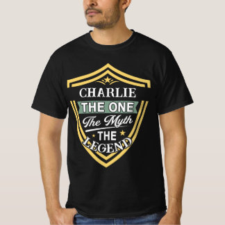 Camiseta Charlie El Único El Mito La Leyenda