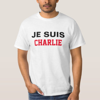 Camiseta Charlie Hebdo herdenking t-shirt