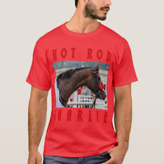 Camiseta Charlie hot rod clásico carreras de caballos