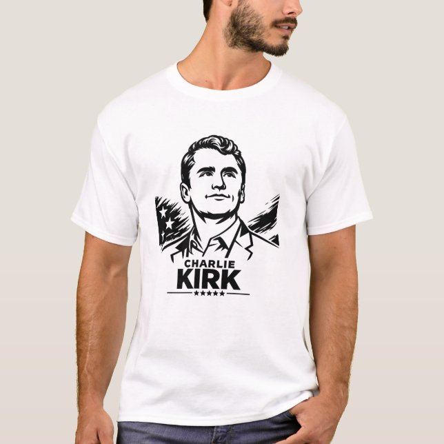 Camiseta Charlie Kirk (Anverso)