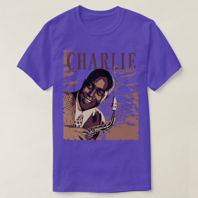 Camiseta Charlie Parker (Diseño del anverso)