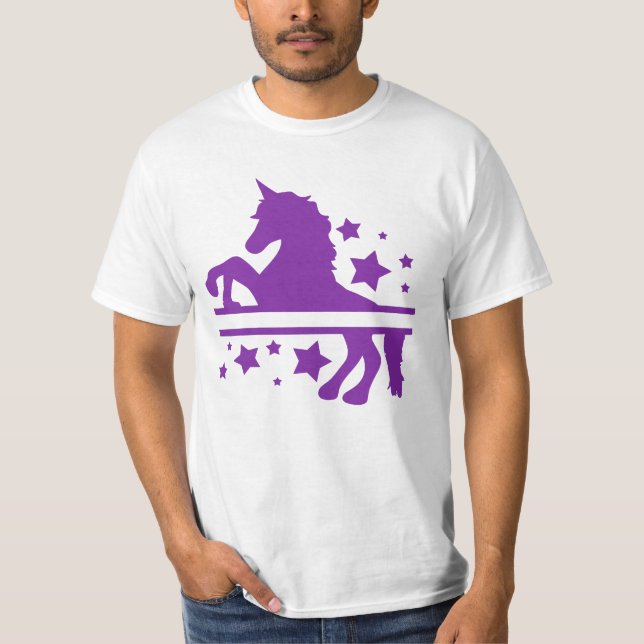Camiseta charlie, película de unicorn (Anverso)
