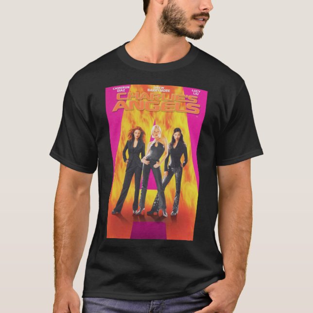 Camiseta Charlie’s Angels Poster Classic T-Shirt (Anverso)