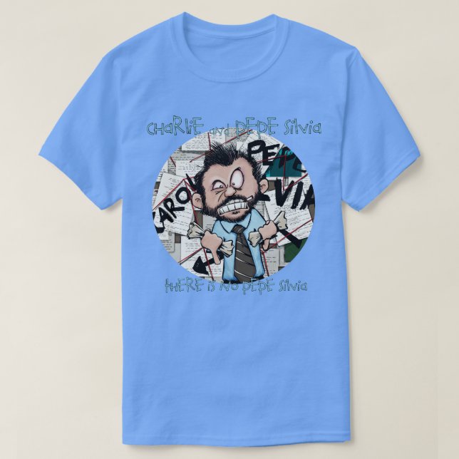 Camiseta Charlie y Pepe Silvia (Diseño del anverso)