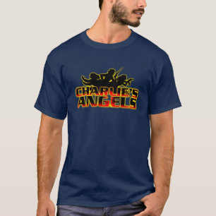 Camiseta Charlies Angels Serie de Show 70Sv divertida