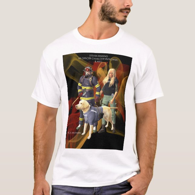 Camiseta Charlotte and Steven with Neo (Anverso)