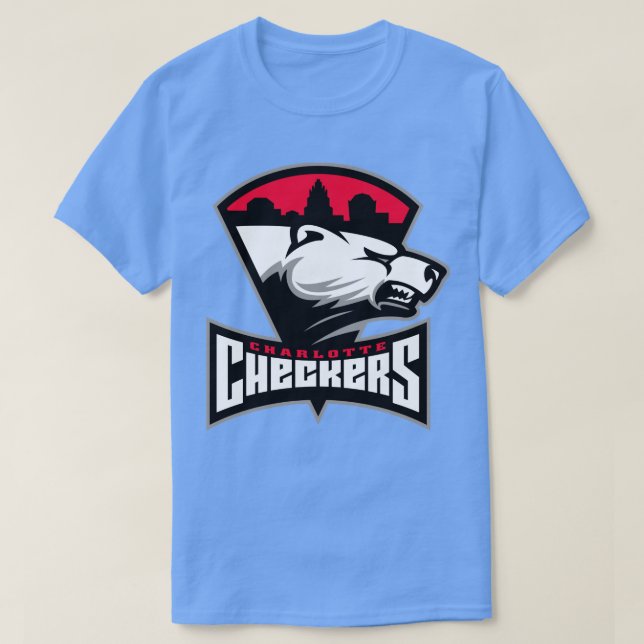 Camiseta Charlotte Checkers (Diseño del anverso)