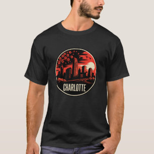 Camiseta Charlotte City North Carolina Estados Unidos