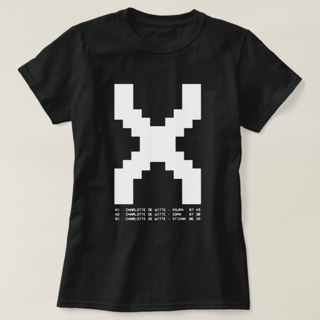 Camiseta Charlotte de witte X (Diseño del anverso)