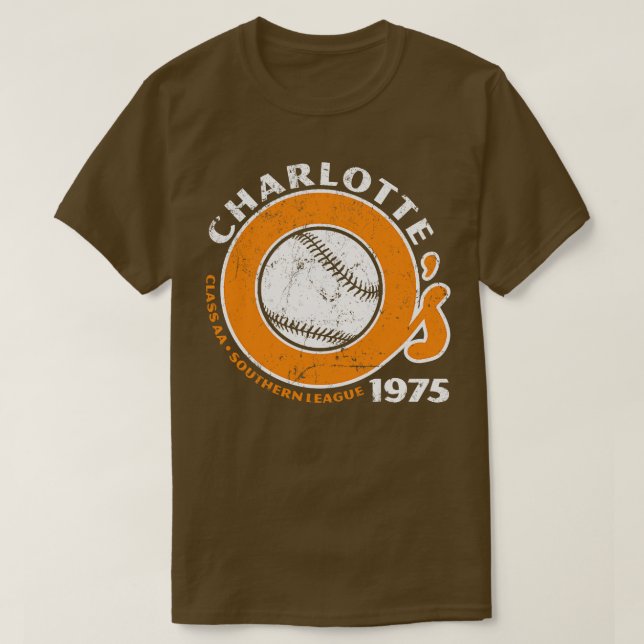 Camiseta Charlotte Orioles (Diseño del anverso)