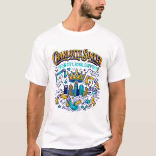 Camiseta Charlotte Reina del Fútbol Ciudad Real Apoyo