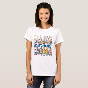 Camiseta Charm de Barcelona