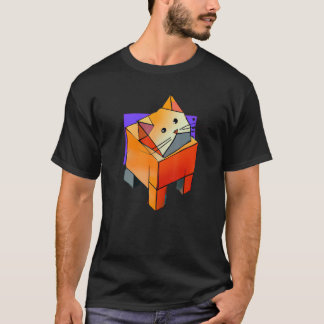 Camiseta Charming cat artwork lovely kitten