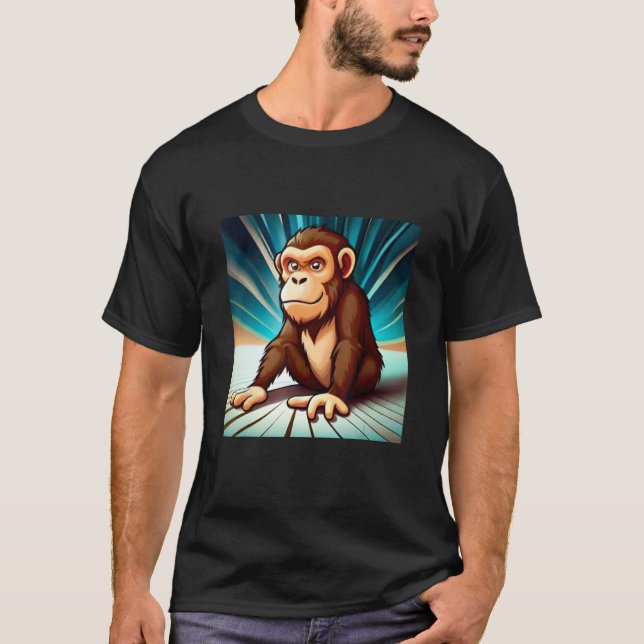 Camiseta Charming Chimp (Anverso)