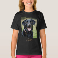 Charming Labrador Retriever Portrait - Triptych Ar