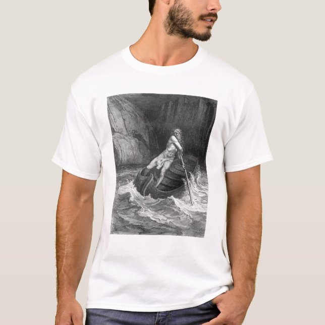 Camiseta Charon, el balsero del infierno (Anverso)