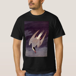 Camiseta Charrán Ártico por John James Audubon, Aves Antigu