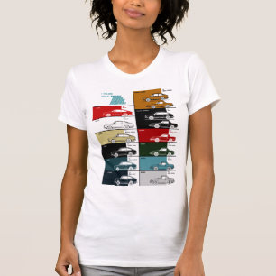 CAMISETA CHART362 DE COLOR DE PAPA DE FIAT 850 SPORT COUPE 