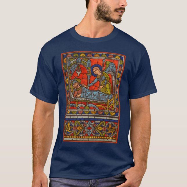 Camiseta Chartres ideal de José del vitral (Anverso)