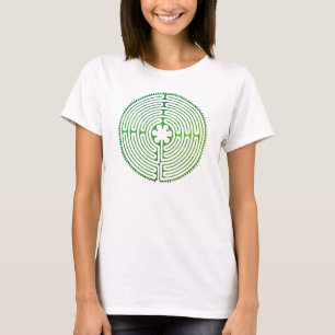 Camiseta Chartres Labyrinque estilo antiguo + tus ideas