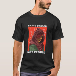 Camiseta Chase Dreams No People Typography