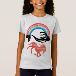 Camiseta Chase Rainbows nadando con sirenas y montando Unic