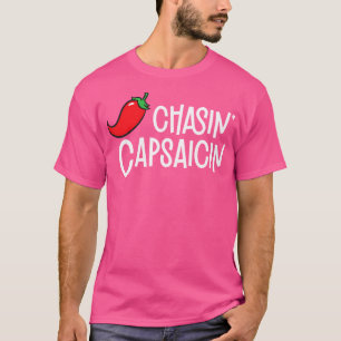 Camiseta Chasin Capsaicin Spicy Food Lover Gracioso Pepp Ch