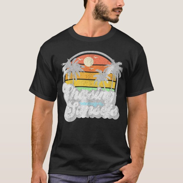 Camiseta Chasing Sunsets Beach Summer Sunset 70 (Anverso)