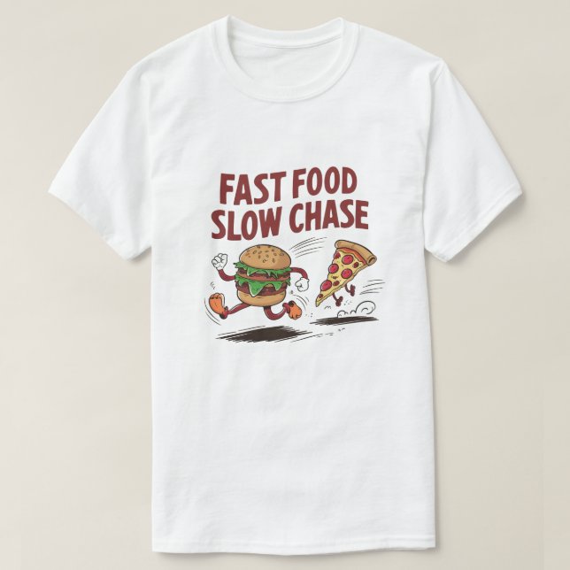 Camiseta Chasis de comida rápida (Diseño del anverso)