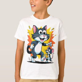 Camiseta Chasis de gato y ratón personalizado