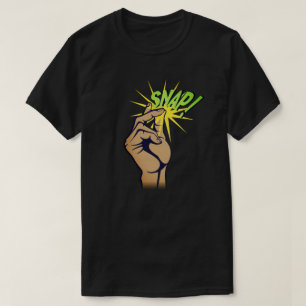 Camiseta Chasquido de dedos de cómic