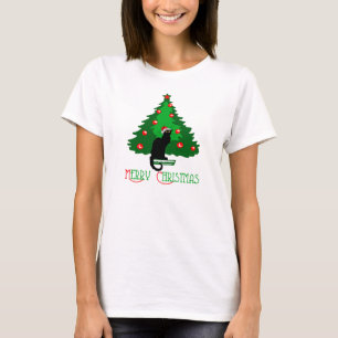 Camiseta Chat Noir Feliz Navidad