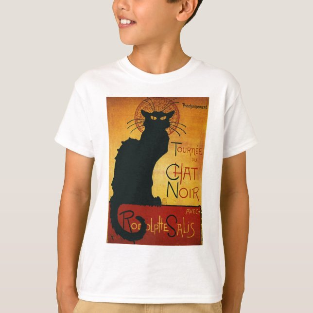 Camiseta Chat Noir - Gato negro (Anverso)