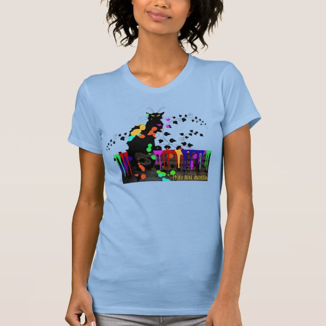 Camiseta Chat Noir Holi Hai (Anverso)