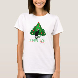 Camiseta Chat Noir Joyeux Noel