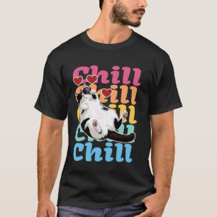 Camiseta Chat Relax u2013 Ambiente Tranquilo Gato Feliz Rel