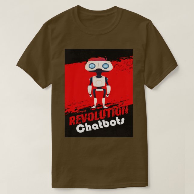 Camiseta Chatbots Robot Robotics Revolution Robot Engineer (Diseño del anverso)