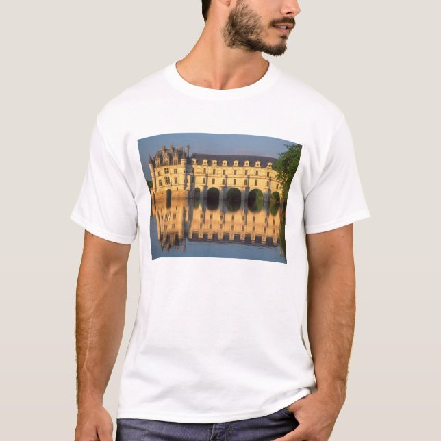 Camiseta Chateau Chenonceau, River Cher, Loir-et-Cher, (Anverso)