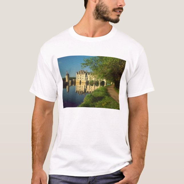 Camiseta Chateau Chenonceau, Valle del Loira, (Anverso)