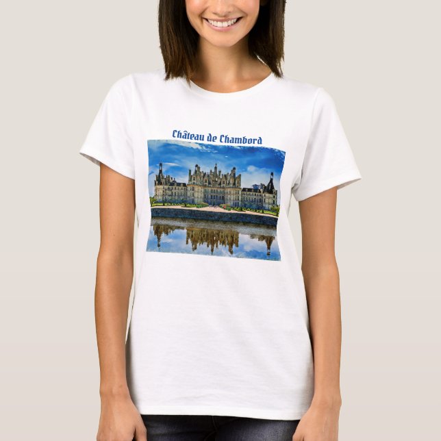 Camiseta Chateau de Chambord, Francia. (Anverso)