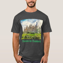 Camiseta Chateau de Chambord, Francia.
