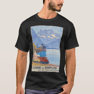 Camiseta Chateau Lago Louise Antiguo 1938