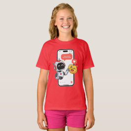 Camiseta Chats de amor de tecnología