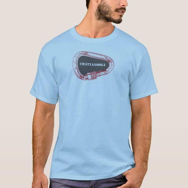 Camiseta Chattanooga Climbing Carabiner (Anverso)